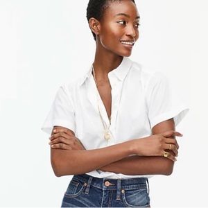 J Crew short sleeve button down shirt